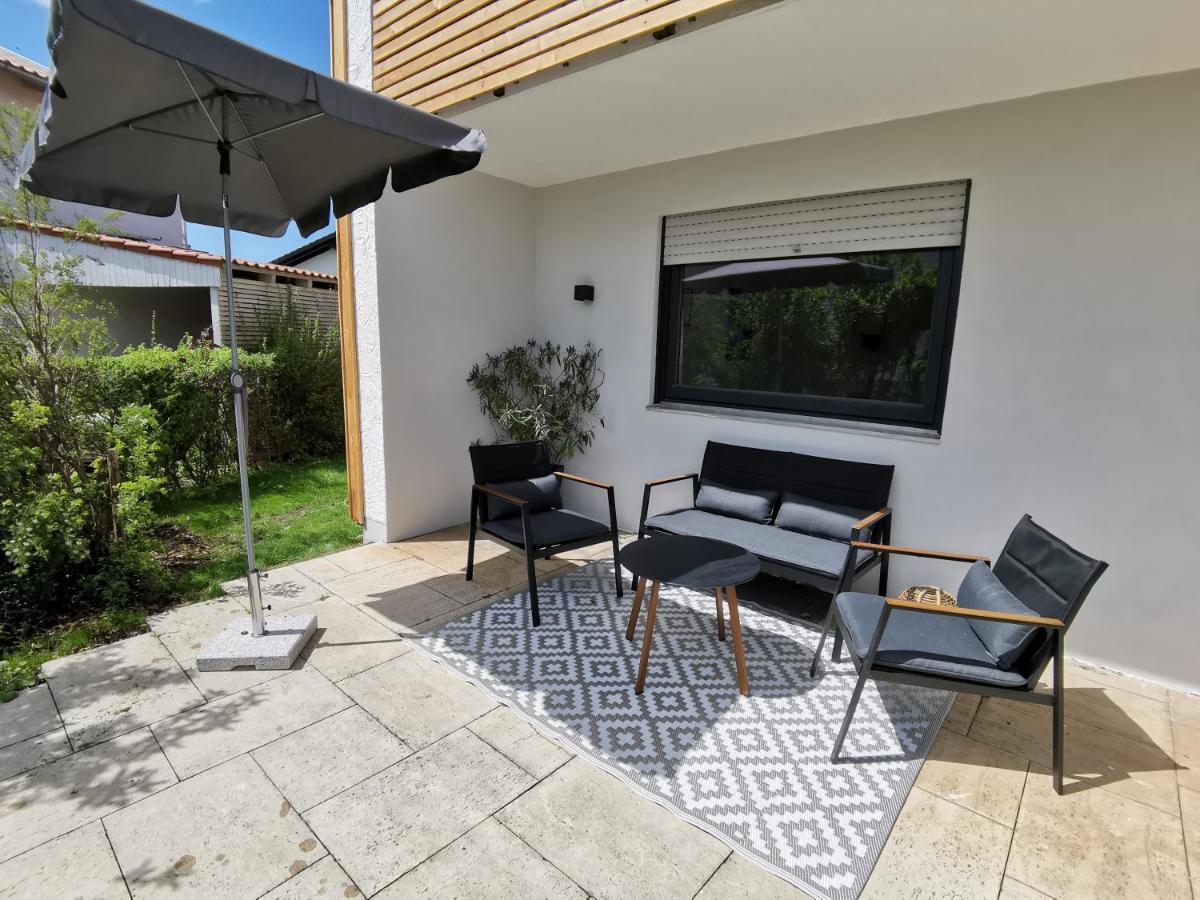 Moderne Ferienwohnungen Mit Designbad Petting Bagian luar foto